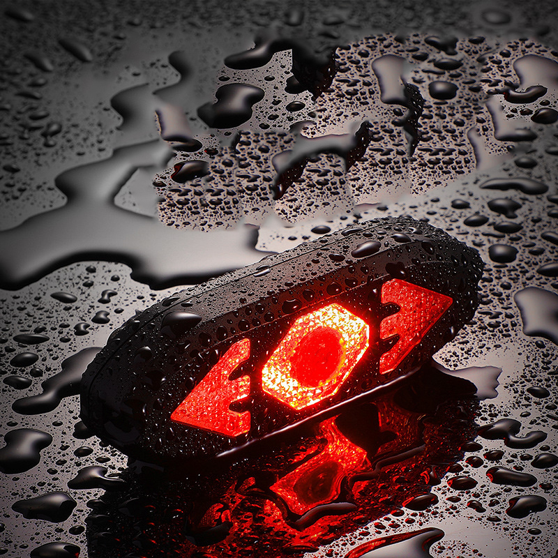 Rechargeable Smart Remote Control Turn Signal Tail Light with Horn for Night Mountain Biking - Image 5