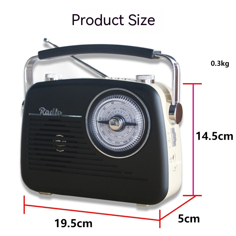 Powerful Portable Radio with Strong Stereo Speaker Signal - Image 9
