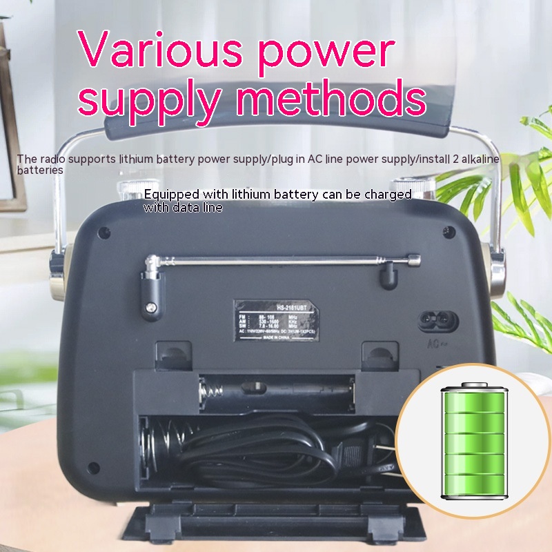 Powerful Portable Radio with Strong Stereo Speaker Signal - Image 17