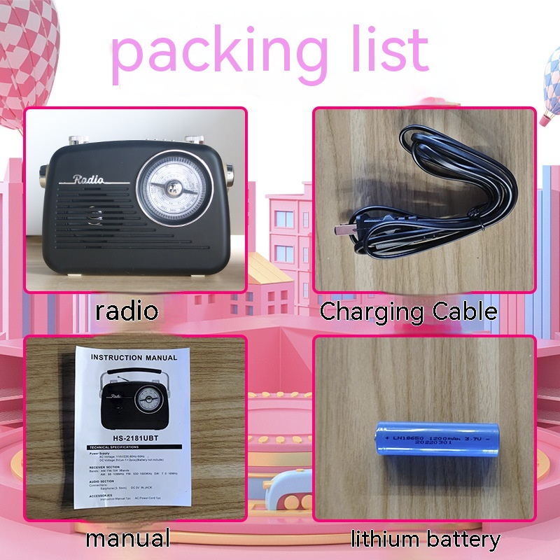 Powerful Portable Radio with Strong Stereo Speaker Signal - Image 18