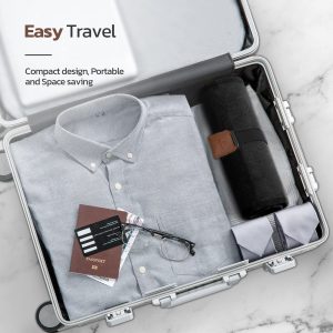 Men's Travel Buggy Bag - Portable Reel Wash Bag for On-the-Go Convenience