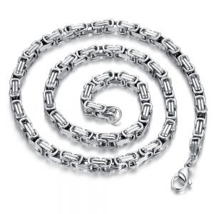 Stylish Stainless Steel Punk Necklace for Bold Fashion Statements
