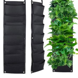 Felt 3D Planting Sack for Vertical Greening - Root Control Wall-mounted Plant Bag