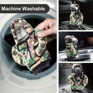 Camouflage Gear Lever Cover with New Handle Design for Stylish Protection