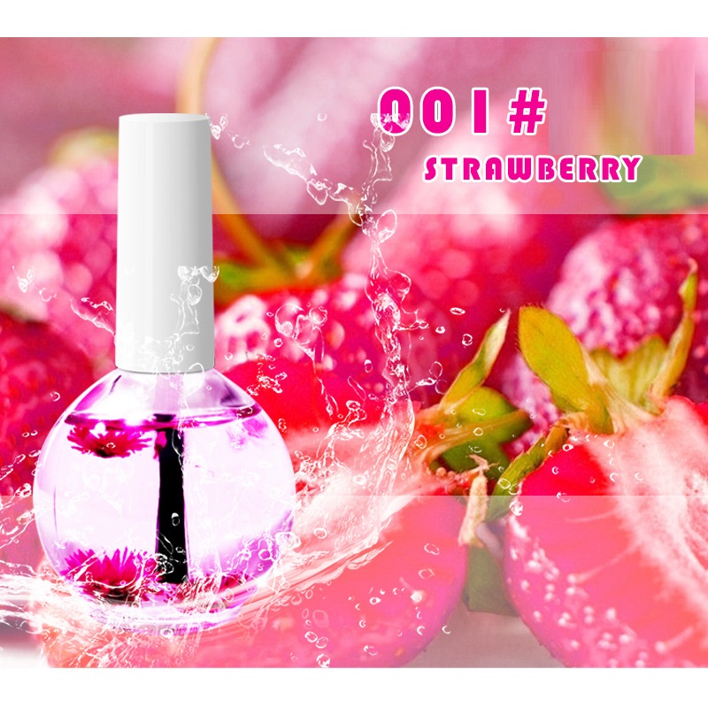 Nail Beauty Dried Flowers Nutrient Oil: Moisturizing Anti-Agnail Base Coat Solution with Natural Dried Flower Extracts - Image 3