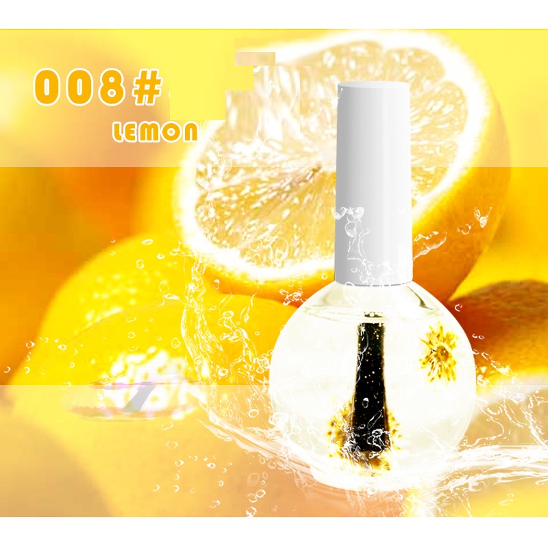Nail Beauty Dried Flowers Nutrient Oil: Moisturizing Anti-Agnail Base Coat Solution with Natural Dried Flower Extracts - Image 10