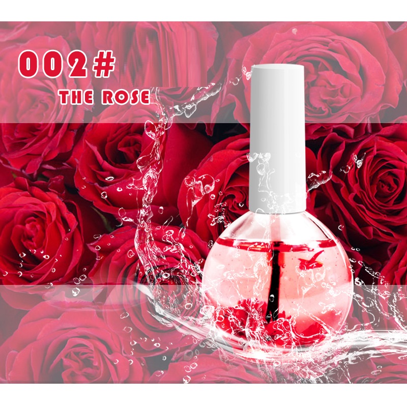 Nail Beauty Dried Flowers Nutrient Oil: Moisturizing Anti-Agnail Base Coat Solution with Natural Dried Flower Extracts - Image 14