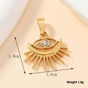 Creative Stainless Steel Single Pendant Casting Accessories for Unique Style