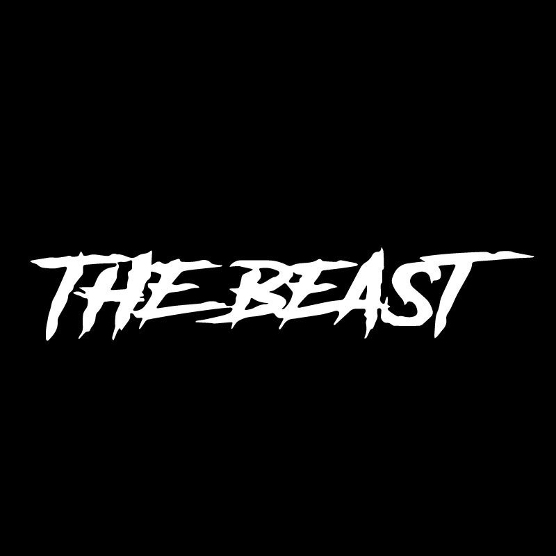Foreign Trade Automobile English Beast Creative Fashion Cool Body Glass Sticker - Unique Decorative Design - Image 2