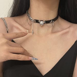 Cat Rivet Tassel Necklace for Women - Unique & Stylish Design