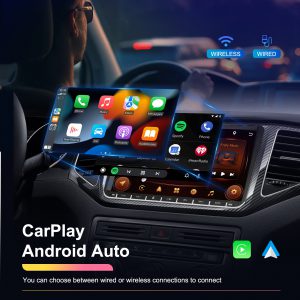 Vehicle Navigation Player 2 64: All-in-One Car Central Control with Reversing & Carplay Features