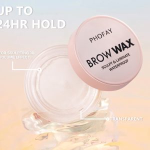 PHOFAY Sculpting Eyebrow Wax for Perfectly Shaped Brows