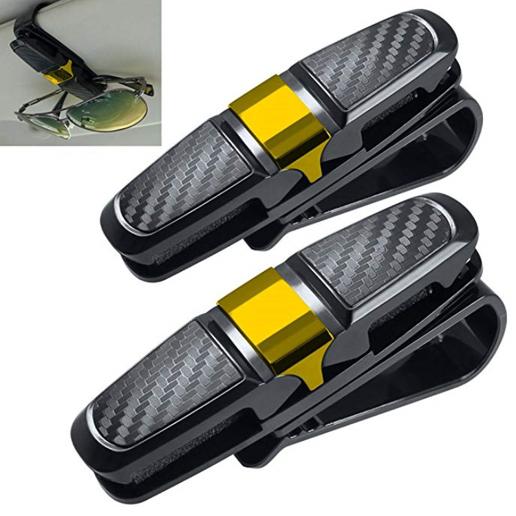 Versatile Car Multi-Function Glasses Clip for Convenient Storage - Image 3