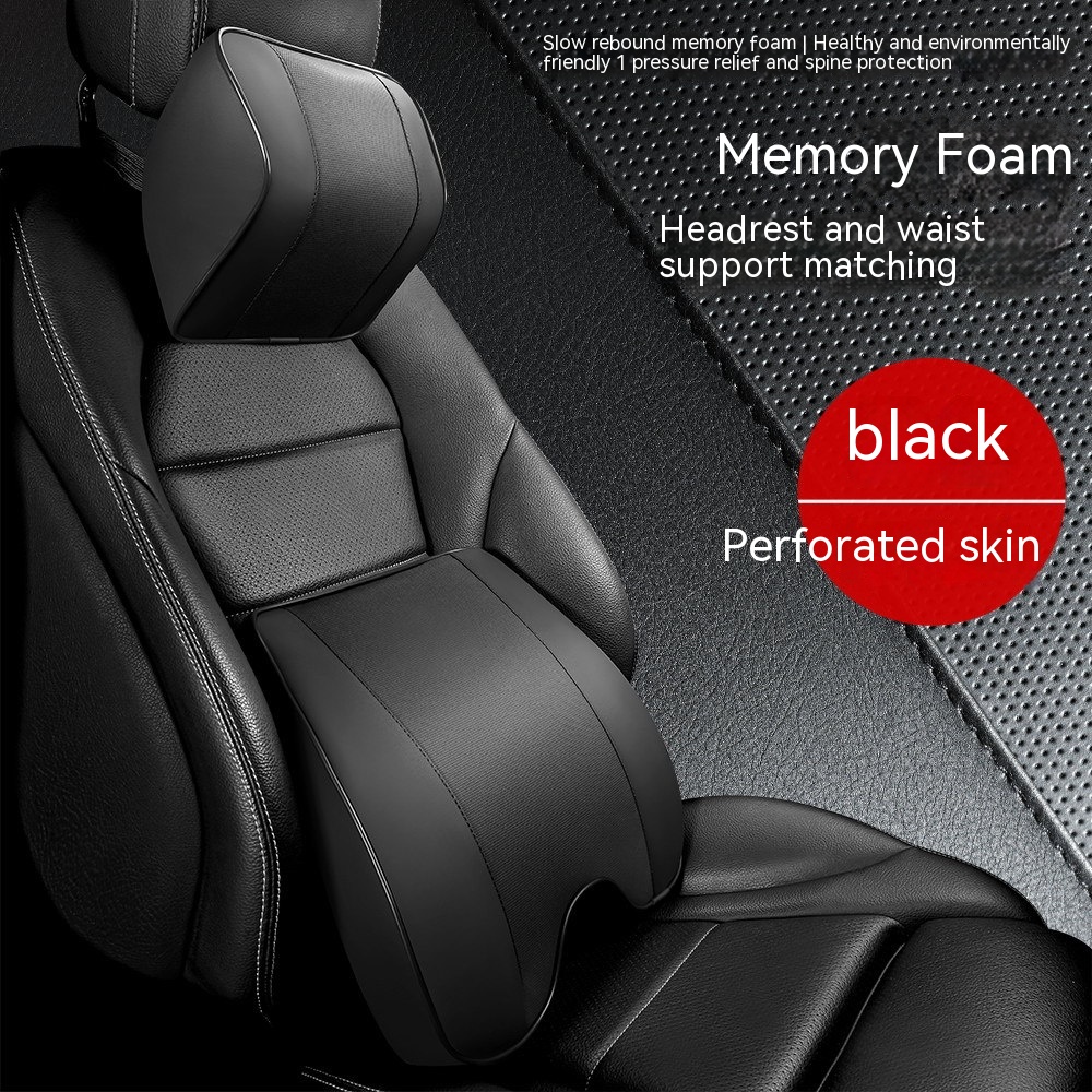 Memory Foam Car Neck Pillow - Comfortable Neck Support for Driving