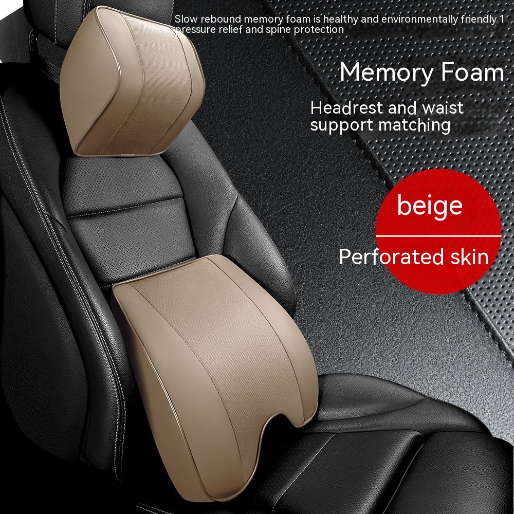 Memory Foam Car Neck Pillow - Comfortable Neck Support for Driving - Image 3