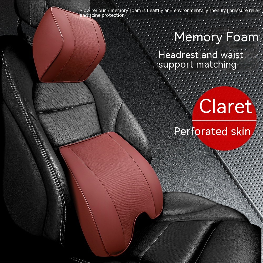 Memory Foam Car Neck Pillow - Comfortable Neck Support for Driving - Image 4