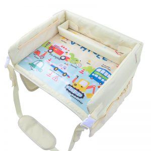 Car Baby Safety Seat Tray | Child Car Storage Table for Easy Access