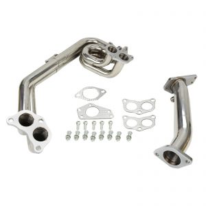 High-Performance Exhaust Header for 08-14 Subaru Impreza WRX STi GE GH GR GV 2.0L 2.5L EJ20 EJ25 H4 - Shop Now on Amazon