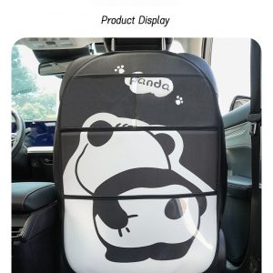 Naughty Panda Large Anti-Kick Pad - Adorable Cartoon Design for Kids