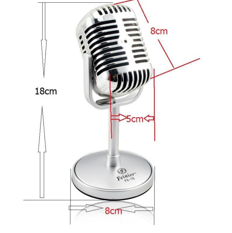 Compact Mini Desktop Microphone for Clear Audio Recording and Streaming