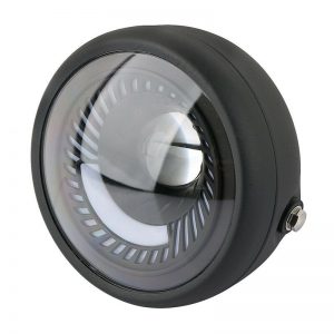 Universal 6.5 Inch LED Retrofit Headlight for Motorcycles - Retro Style