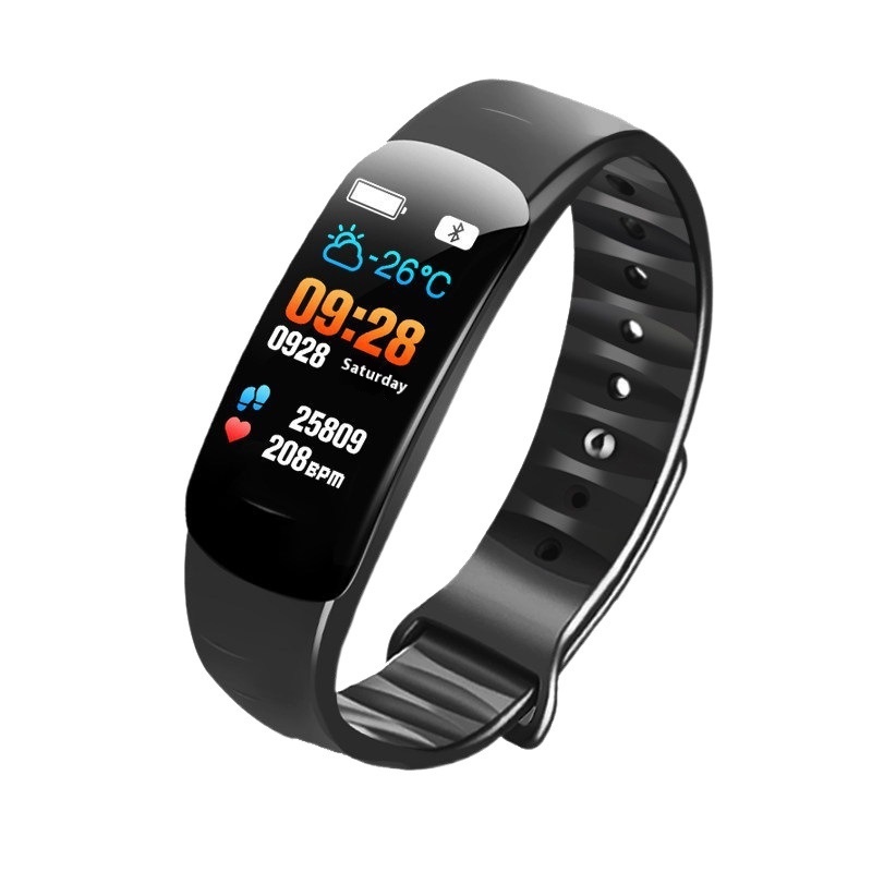 C1 Waterproof Bluetooth Sports Watch with Color Screen, Blood Pressure & Heart Rate Monitor, Pedometer - Image 6