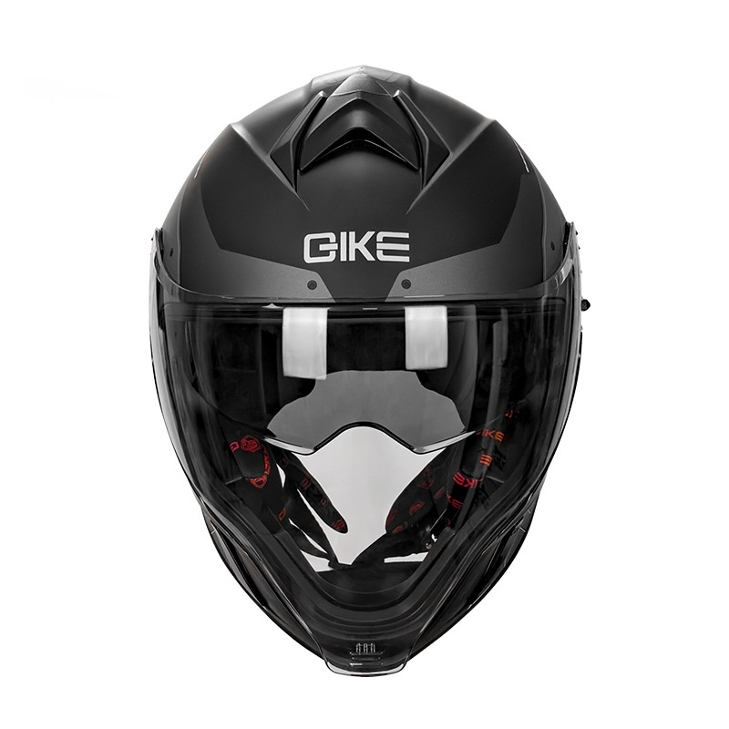 Double Lens Big Tail Motorcycle Helmet - Safety and Style Combined - Image 8