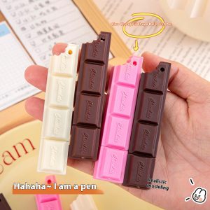 Creative Chocolate Ballpoint Pen - Fun Cartoon Food Design for Student Stationery Supplies