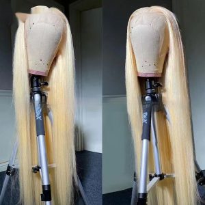 Natural Human Hair Transparent Lace Full-Head Wig for a Flawless Look