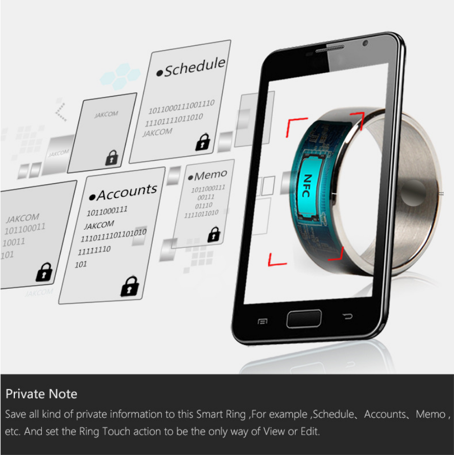 R3F Smart Ring with NFC Technology - Stylish Wearable for Modern Life - Image 8