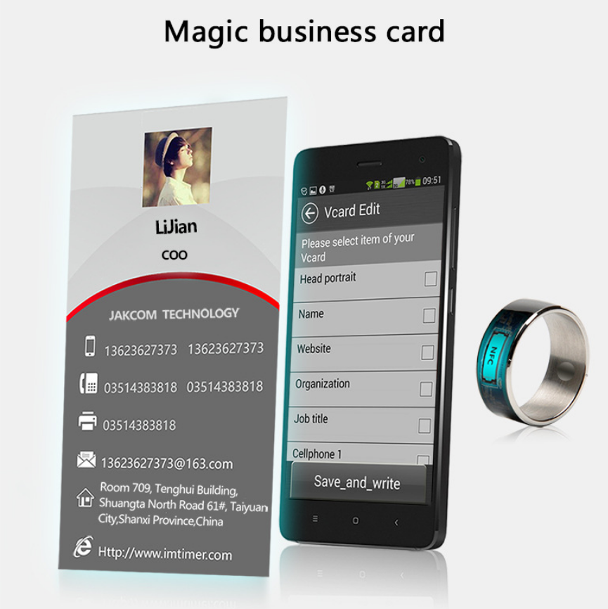 R3F Smart Ring with NFC Technology - Stylish Wearable for Modern Life - Image 11