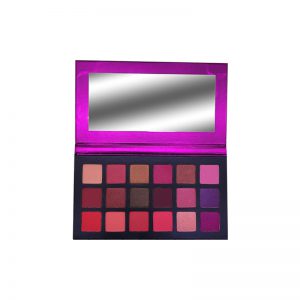 18-Color Square Eyeshadow Palette - Vibrant Shades for Stunning Looks