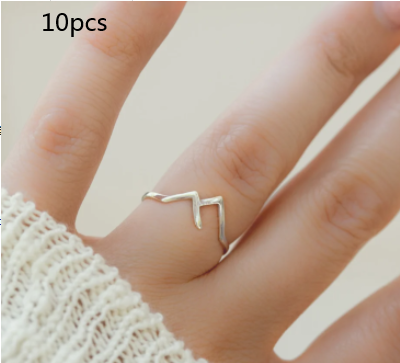 Custom Ladies Ring in Mountain-Shaped Copper - Unique and Creative Design - Image 11