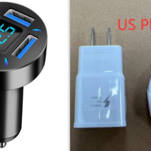 Four-Port USB Car Charger - Powerful 4USB Car Charger for Fast Charging