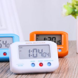 120A Portable Electronic Clock with Luminous Display - Ideal for Travel