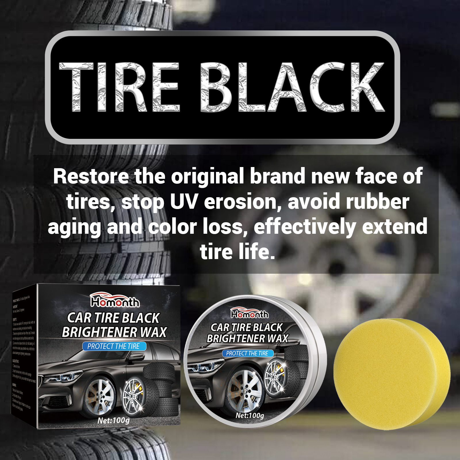 Car Tire Retreading Wax for Effective Decontamination and Repair Solutions