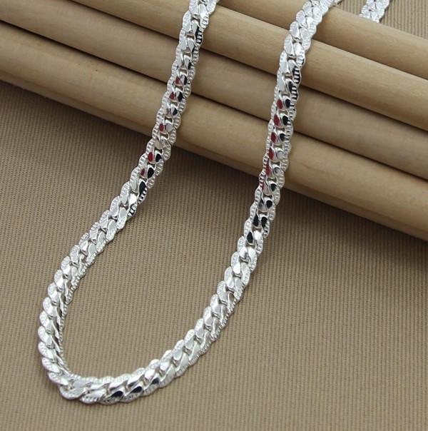 6MM Silver Plated Full Side Necklace - Elegant Jewelry for Every Occasion - Image 4