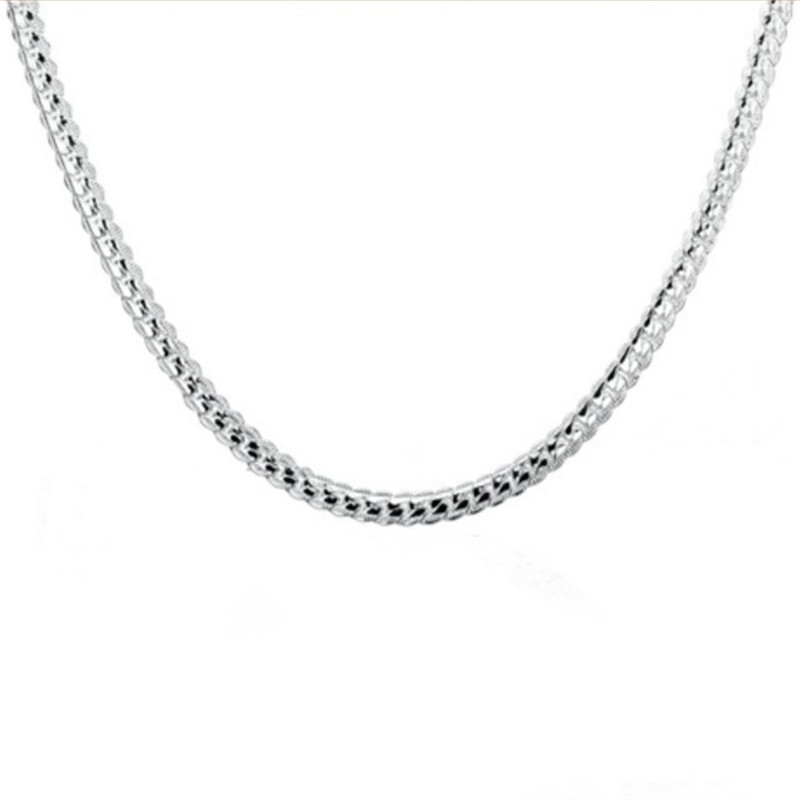 6MM Silver Plated Full Side Necklace - Elegant Jewelry for Every Occasion - Image 5