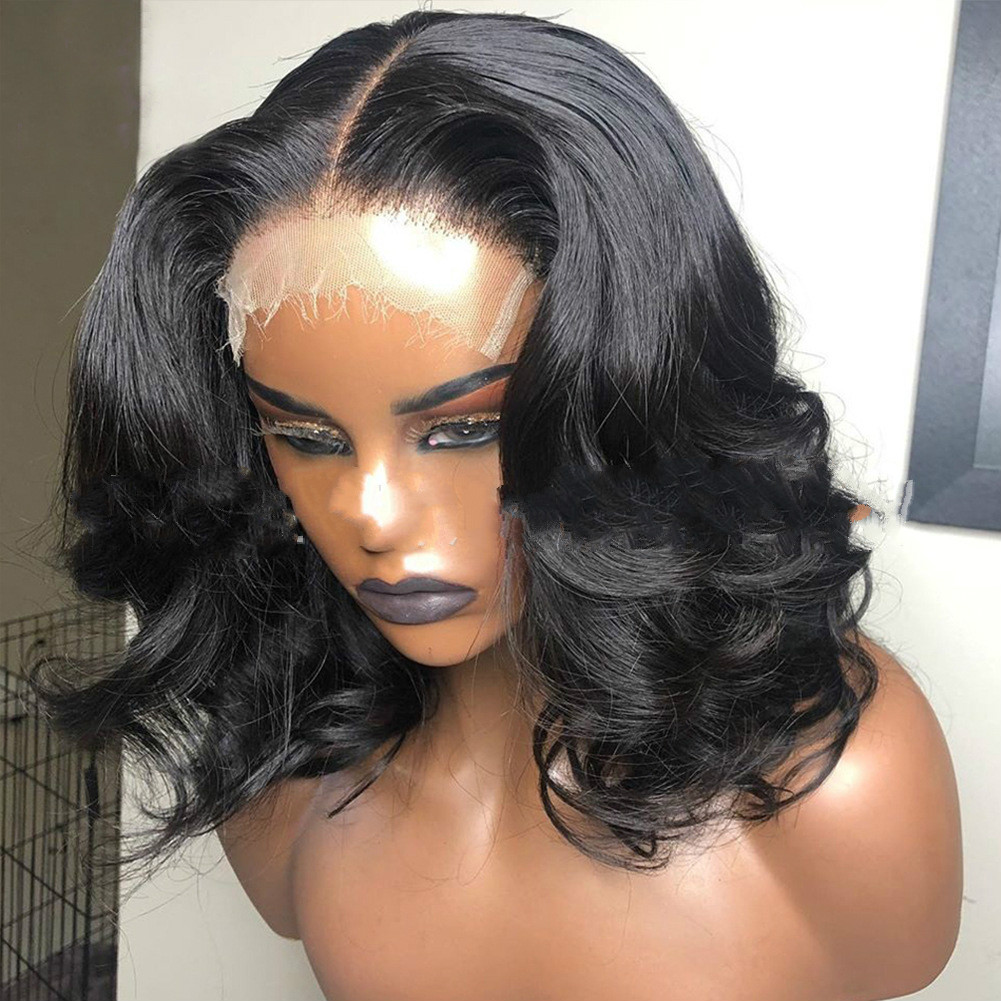 Front Lace Big Wave Wig - Luxurious Volume & Style for Effortless Glam - Image 3
