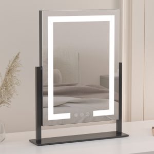 Enhance Your Beauty Routine with Our Desktop LED Light Makeup Mirror