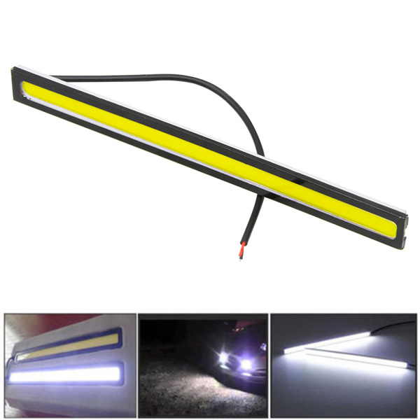 Car COB Daytime Running Light - 17cm White, Not Shipped on Weekends