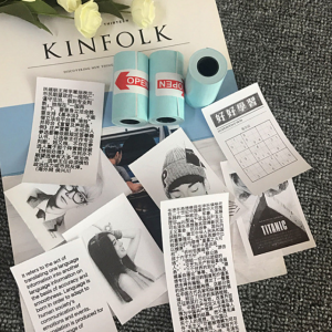 PerPage Mini Wireless Portable Thermal Printer Paper - Convenient & Efficient