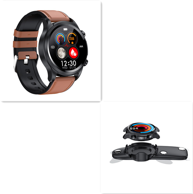 Laser Smart Watch for Oxygen, ECG, Temperature, Blood Pressure & Heart Rate Monitoring - Image 6