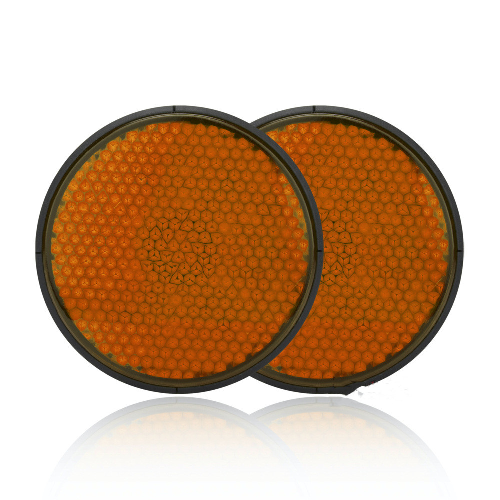24LED Round Lattice Reflector for Enhanced Brake and Turn Signal Visibility - Image 3