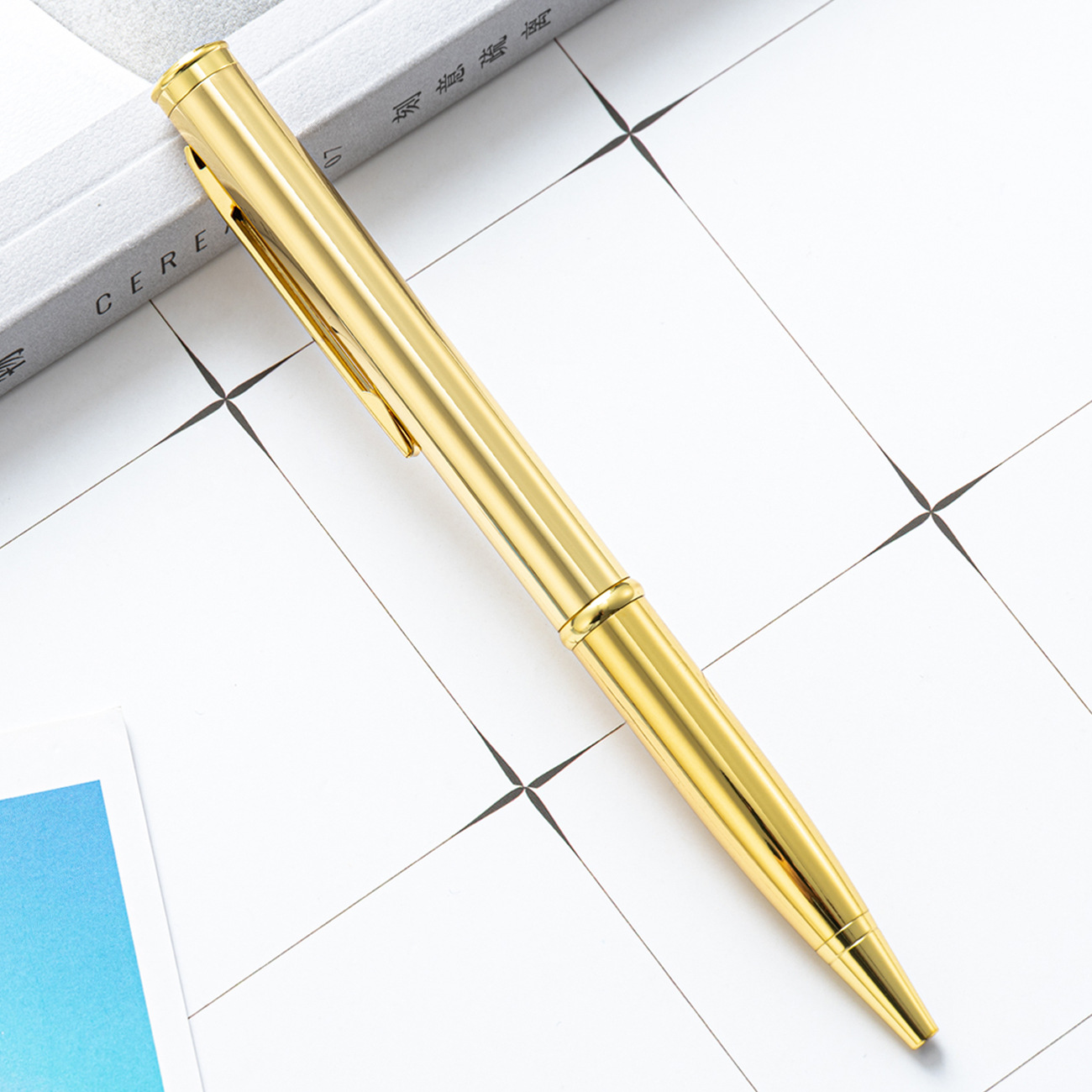 Tactical Outdoor Metal Knife Ballpoint Pen for Defense and Survival - Image 3