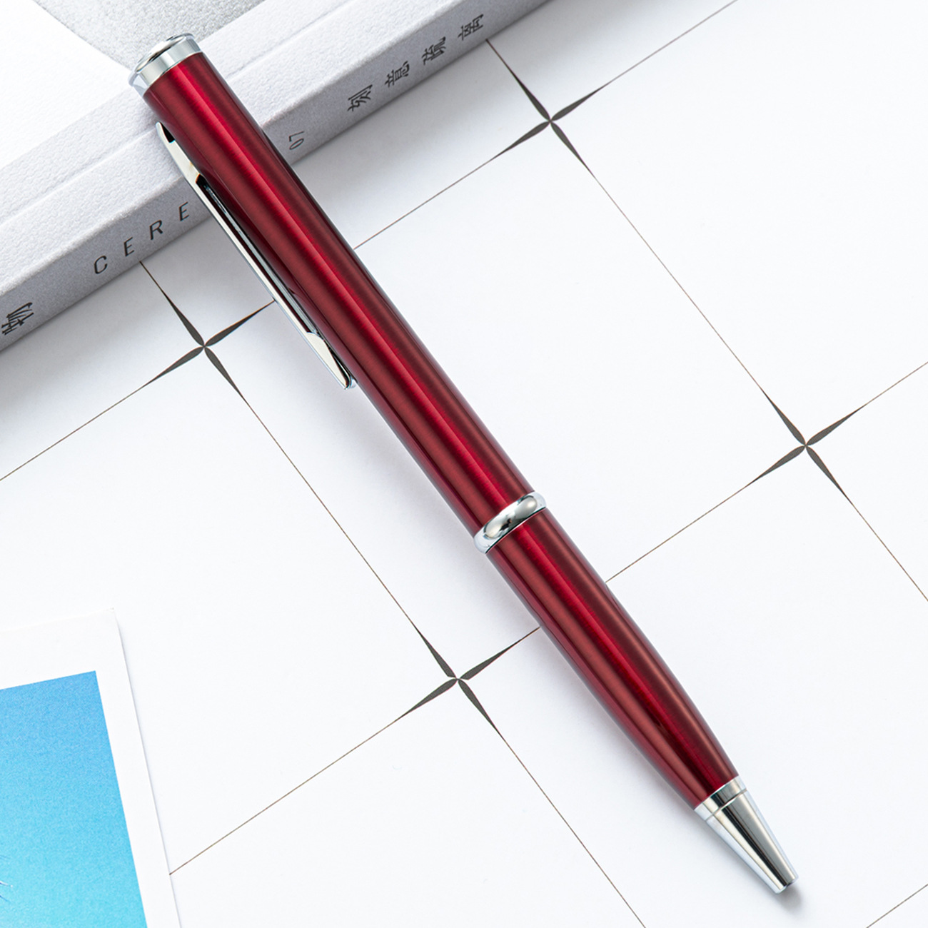 Tactical Outdoor Metal Knife Ballpoint Pen for Defense and Survival - Image 5