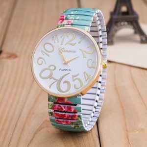 Elegant Elastic Band Ladies' Watch - Stylish Adornment for Every Occasion