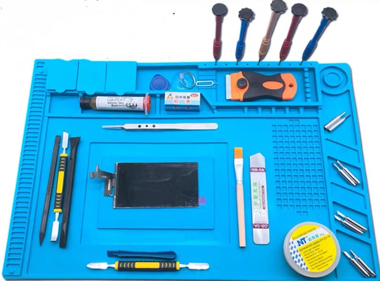 Mobile Phone and Computer Repair Magnetic Heat Insulation Work Mat