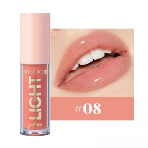 Hydrating Candy Mirror Pearlescent Lip Gloss for Nourished Lips