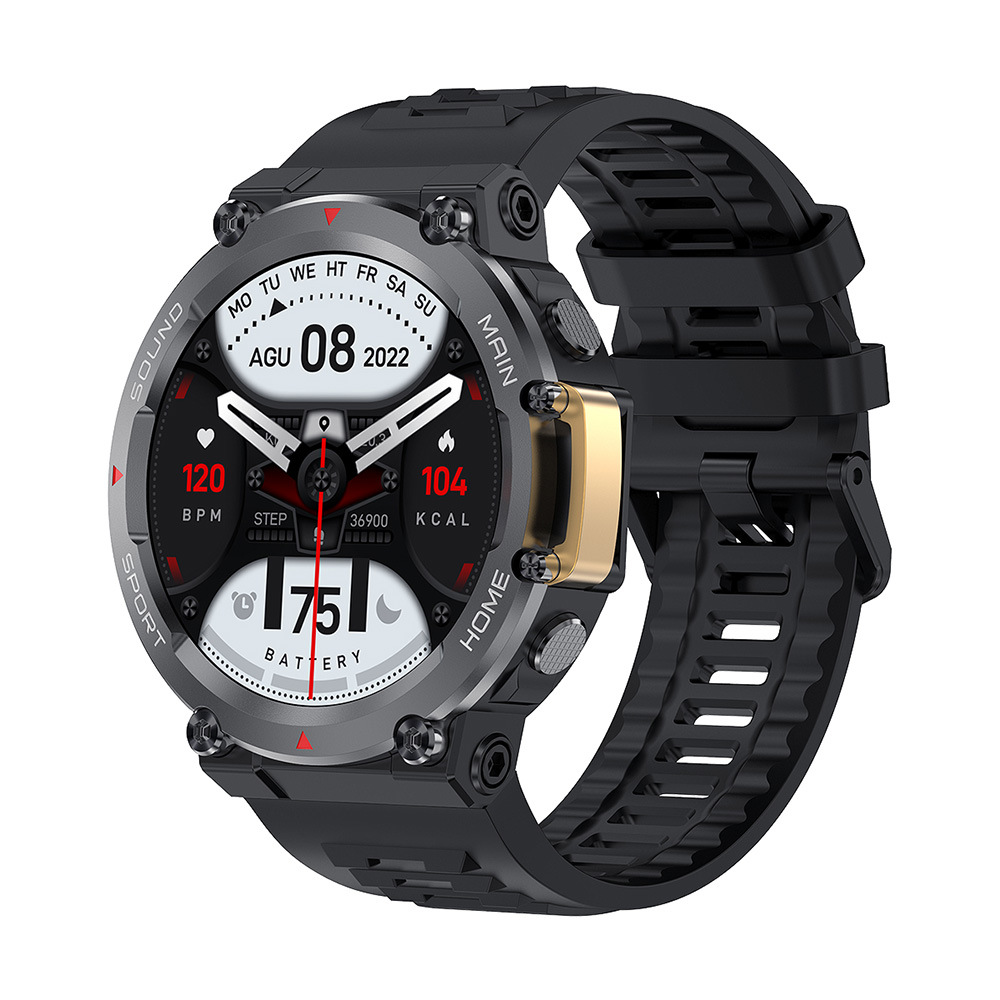 Fully Fit HD Round Screen IP68 Waterproof Smart Watch with 7-Day Battery Life & Wireless Charger APP - Image 6
